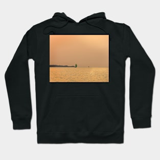 Green Sails at Sunset Hoodie